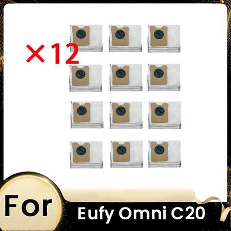 12 bolsas para el polvo para accesorios de la barredora Omni C20. Diseñadas para durar y funcionar bien. (1/5)