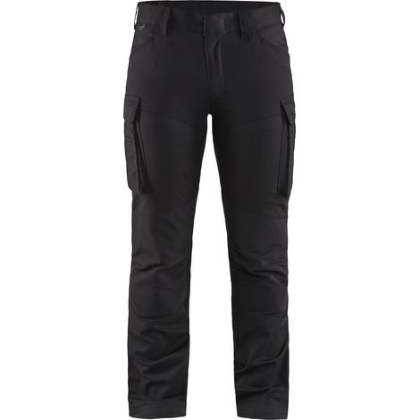 Pantalón de mantenimiento stretch 2D mujer 7147 - Negro XL - ES(46) - CE(C44) - Normas