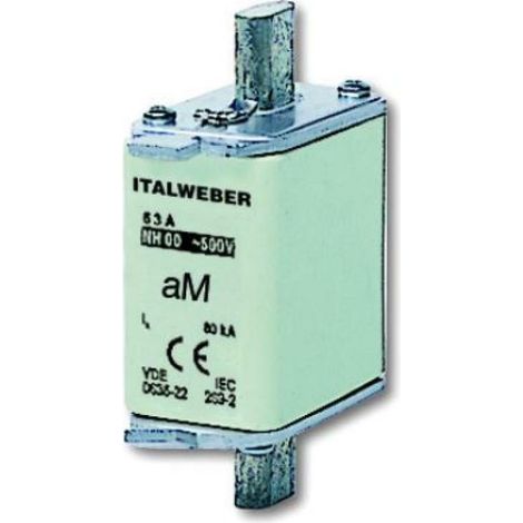 Italweber fusibile a coltello nh00 125a 500v 1602125