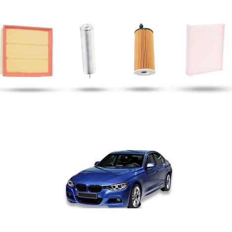Kit Tagliando 4 filtri compatibile con BMW Serie 3 (F30, F80,F31) 320d 120kw dal 2011 (1/5)