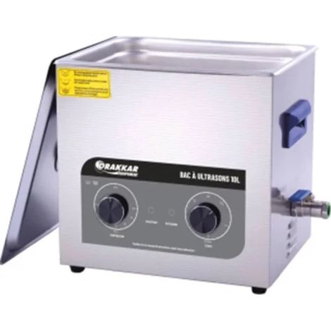 Bac inox à ultrasons 10L 230V Drakkar (1/2)