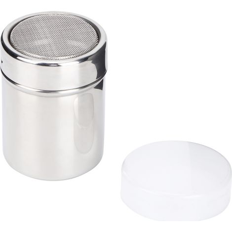 Pot à épices en acier inoxydable pour sel, poivre et assaisonnements, idéal pour cuisine et barbecue (1/5)