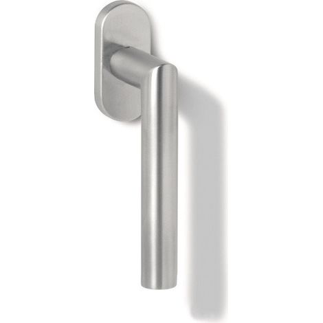 Poignée fenêtre 162XAFG Inox mat .40mm Stand.HEWI