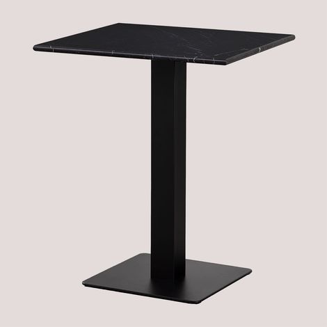 Table de Bar Carrée en Marbre Livanto SKLUM &x2194&xFE0E 60 cm (1/5)
