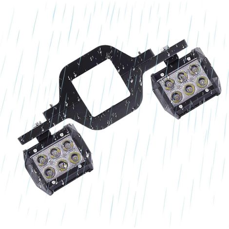 Feux de recul LED étanches et résistants à la poussière, 18 W, avec supports d'attelage - Accessoires auto (1/5)