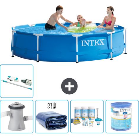 Intex Piscine Tubulaire Ronde - 305x76 cm - 6-pièces S31636 (1/5)