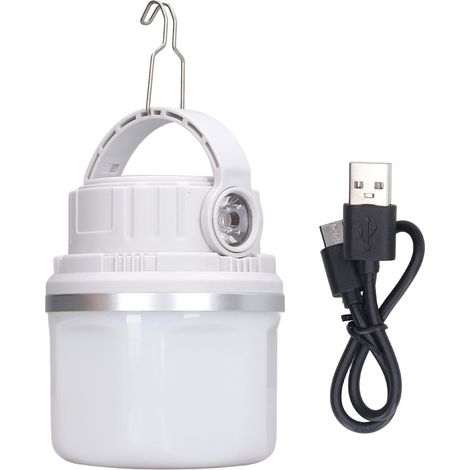 tragbare LED-Campinglampe mit weichem und gleichmäßigem 360°-Licht (1/2)
