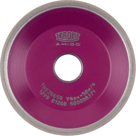 TYROLIT CBN-Topf-Schleifscheibe DxTxH (mm), 100x20x20, Typ: B126