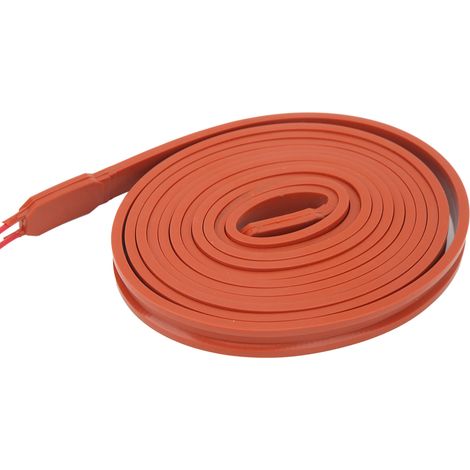 Bande chauffante étanche 120W en silicone pour compresseur, régulation automatique, flexible 24V DC (1/5)