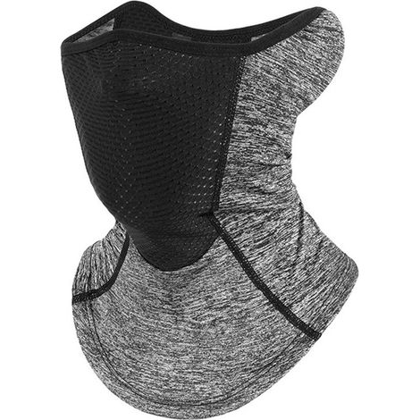 Mascarilla para cuello y rostro con protección solar,fabricada en nailon transpirable: ligera y elástica,ideal para ciclismo (1/3)