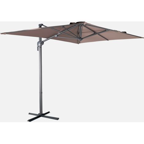 Ombrellone rettangolare eccentrico, 3x2m (1/5)