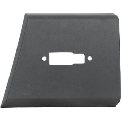 Moulure montant de porte avant gauche noire avec trou Fiat Ducato depuis 2006