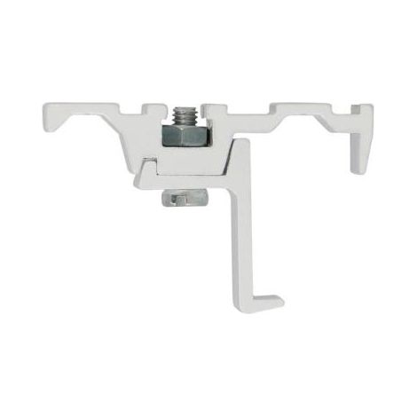 Soporte de techo simple blanco x2 blister - Mobois