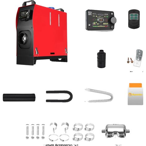 Chauffage à air diesel, contrôle Bluetooth intelligent, chauffage efficace, A2209 Interrupteur (1/2)
