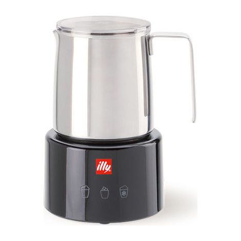 Illy, Montalatte Elettrico, Nero e Inox, Milkfrother Modello 23760