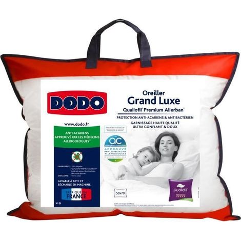 DODO Kopfkissen Grand Luxe Quallofil Allerban 50x70cm