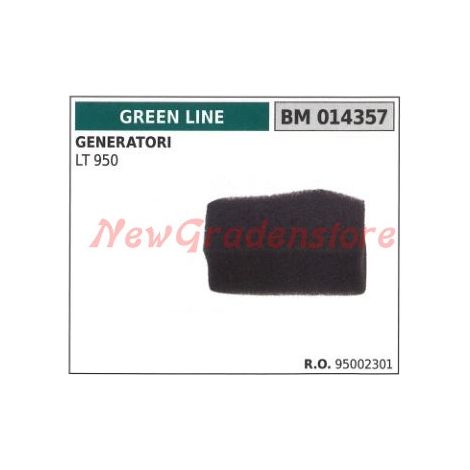 Filtro aria GREEN LINE generatore di corrente elettrica LT 950 014357