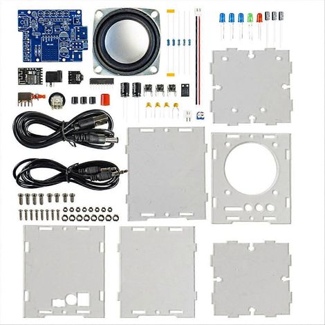 Bluetooth-Lautsprecher-Bausatz zum Selbermachen – Lötprojekt – Montageanleitung – Elektronische Bauteile selbst bauen (1/5)
