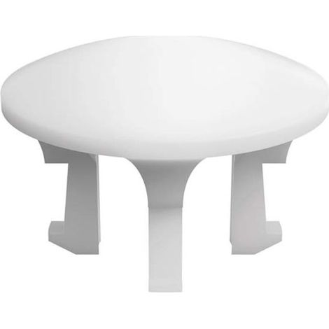 Villeroy & Boch – Couvercle de surverse 40x40x30mm en silicone – Étoile blanche – Pour évier – Cap de trop-plein pour espaces confinés