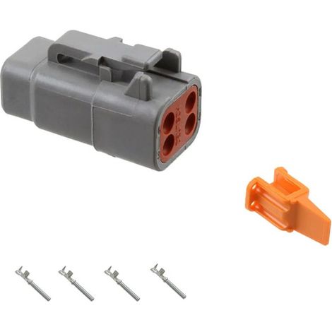 Kit Connettore Serie DTM Maschio 4 Vie