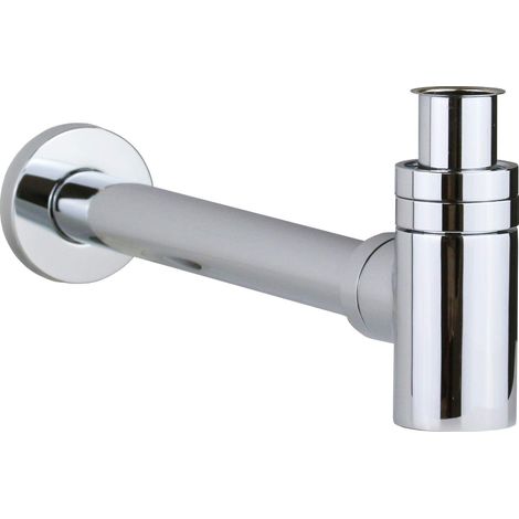 Abgesenkter Siphon für Waschbecken und Bidet in Chromfarbe  Vicario 890/TC.01  Chrom (1/2)