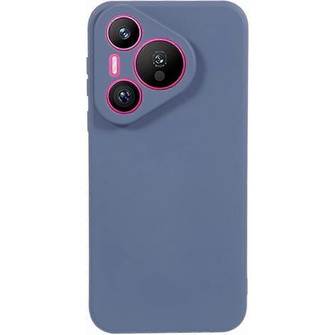 Coque compatible Huawei Pura 70 Pro/70 Pro+ avec doublure en fibre, TPU souple, couleur unie - Cadeau compatible avec G (1/5)