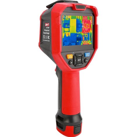 Unit UTi730V telecamera termica precisione ±2°C schermo 3,5 pollici