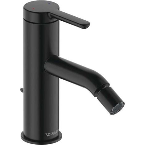 Duravit C.1 mezclador monomando para bidé, con desagüe emergente, (1/2)