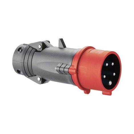 Fiche mobile droite Hypra IP44 32A - 380V à 415V - 3P+N+T - plastique - 052944 - LEGRAND