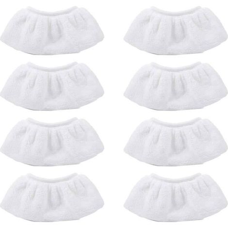 8PCS Bonnettes Microfibres Compatible Avec EasyFix SC1 SC2 SC3 SC4 SC5 Haute Absorption - Nettoyage Facile (1/4)