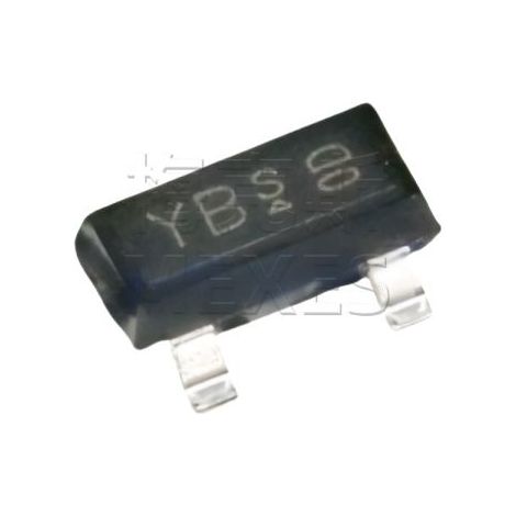 BSS84PH6327 YBs SOT-23 60V 170mA Siebgedrucktes P-Kanal-MOSFET-Elektronikbauteil, 5 Stück.