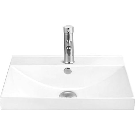 Mexen Mila Unterputz-Waschtisch 60 x 46 cm, Weiß - 25296000 (1/2)
