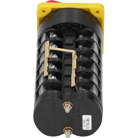 Commutateur universel à 10 positions, commutateur à cames électrique, inverseur de source LW5D-16/TM706/6 110-380 V 16 A 4 kV (1/5)