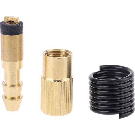 Adaptateur de gonfleur de pneus de voiture standard à rotation pour compresseur d'air, avec connecteur à barbes (1/5)