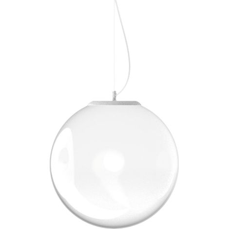 Ideal Lux MAPA CLEAR Plafonnier suspendu Globe 40 cm Opale
