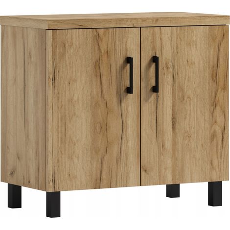 Mueble de baño bajo el lavabo Roco 60 Gold Craft Oak (1/3)