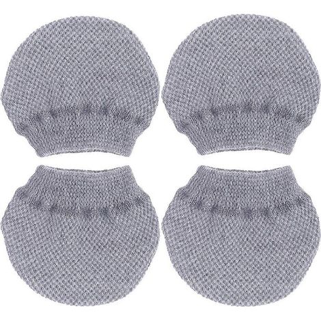 Set mit 4 geräuschlosen Stuhlbeinschonern, Bodenschonern für Stuhlbeine, Innendekoration (1/5)
