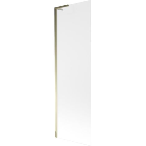Mexen Next L mampara de bañera de 1 hoja 60 x 150 cm, escarcha, dorado - 895-060-000-03-30-50 (1/5)