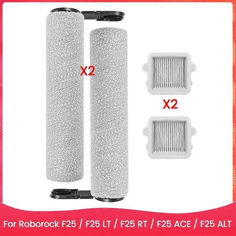 Filtre pour aspirateur brosse pour aspirateur Filtre de brosse pour aspirateur filtre de remplacement HEPA Filtre Roller Brosse pour F25 / RT F25 / ALT Aspirateur Accessoire (1/5)