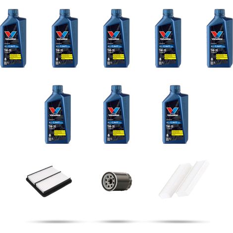 Kit tagliando 3 FILTRI e 8L OLIO compatibile con Hyundai H1 Starex 2.5 CRD (TQ) 129kw dal 2015 (1/5)