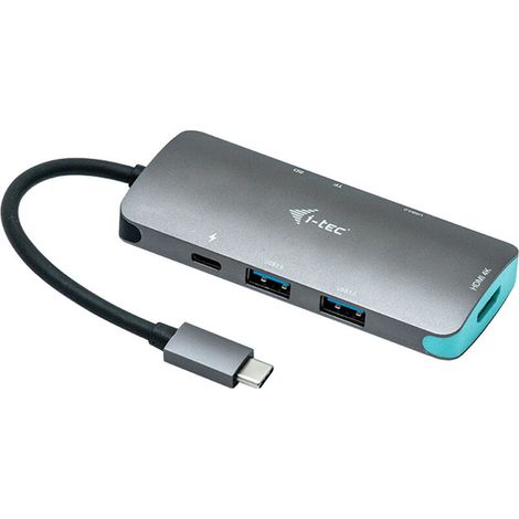 i-tec Metal USB-C Nano Dock 4K HDMI + Power Delivery 100 W