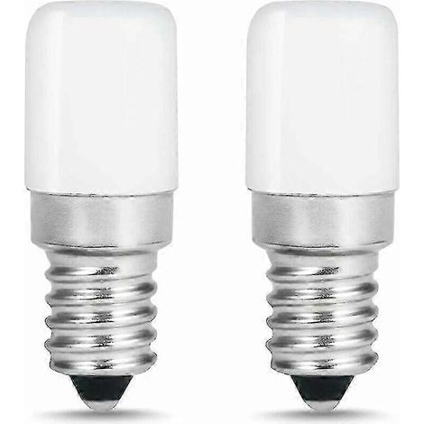 Ampoules 24V E14 6500K blanc froid (lot de 2) pour réfrigérateur/congélateur/salon. (1/4)