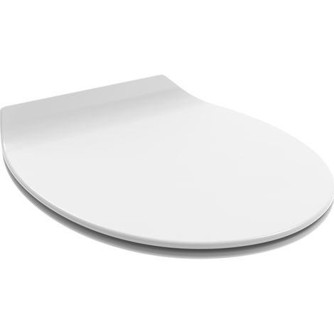 Wc-Sitz Universal Soft Close Aus Thermohärtendem Weiss