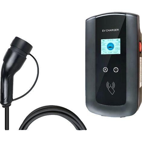 Station de recharge rapide pour VE, puissance de 11 kW, compatibilité Type 2