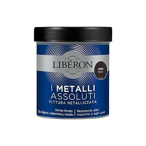 LIBERON - PITTURA METALLIZZATA I METALLIASSOLUTI GHISA OPACO 500ML