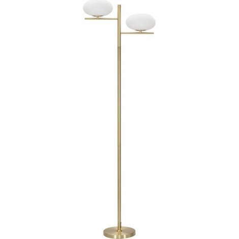 LAMPADA DA TERRA OVAL GLAMY CM 51x24x180 (1/5)
