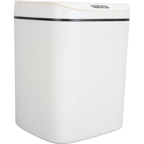 Poubelle intelligente automatique sans contact à capteur de mouvement 12L pour chambre bureau cuisine toilettes (1/5)