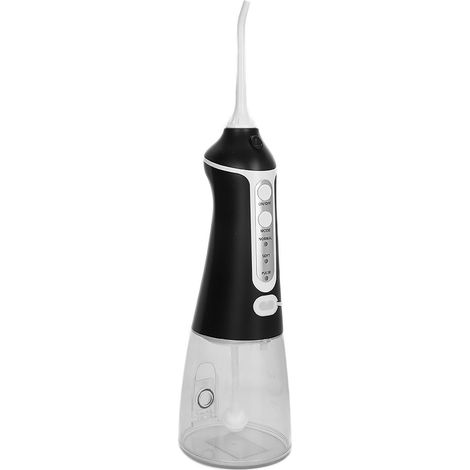 Hydropulseur buccal électrique portable, rechargeable par USB, étanche, appareil de nettoyage des dents (WF201) (1/5)