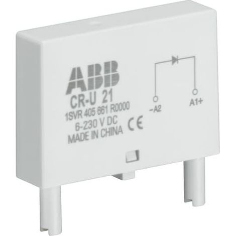 Module débrochable CR-U Varistance sans LED 115Vac 1SVR405666R1000 ABB 240566610