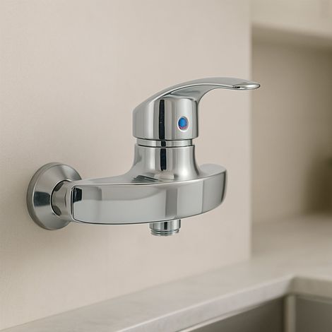 Rubinetto a Parete Versatile Cromato per Interno ed Esterno (1/5)